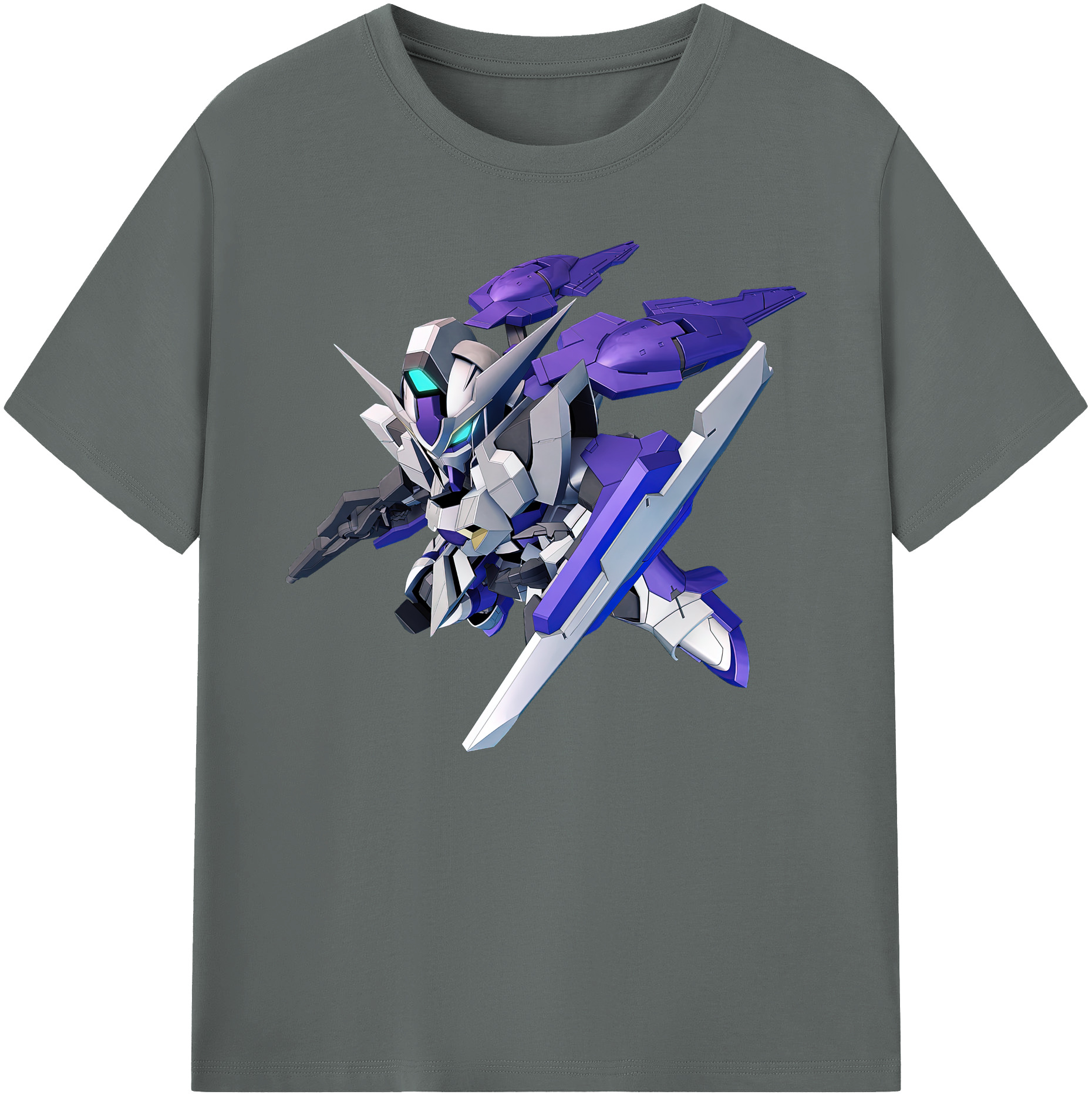 （画像用） 機動戦士ガンダム Mobile Suit Gundam 綿100％ メンズ半袖Tシャツ｜肌触りやわらか＆通気性